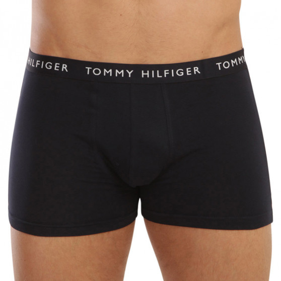 3PACK Boxershorts til mænd Tommy Hilfiger mørkeblå (UM0UM02203 0SF)