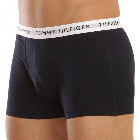 3PACK Boxershorts til mænd Tommy Hilfiger mørkeblå (UM0UM02324 0SE)