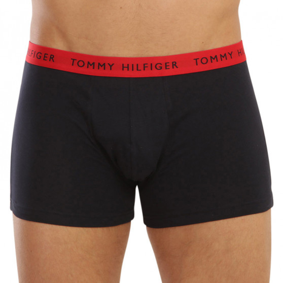 3PACK Boxershorts til mænd Tommy Hilfiger mørkeblå (UM0UM02324 0SE)