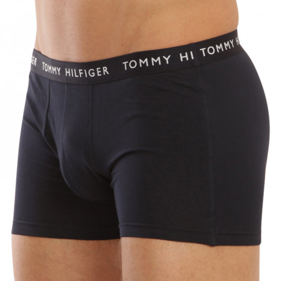 3PACK Boxershorts til mænd Tommy Hilfiger mørkeblå (UM0UM02324 0SE)