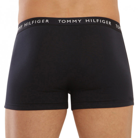 3PACK Boxershorts til mænd Tommy Hilfiger mørkeblå (UM0UM02324 0SE)