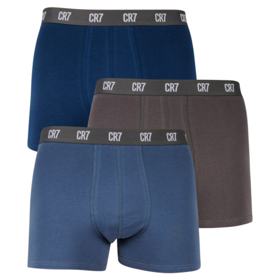 3PACK Boxershorts til mænd CR7 flerfarvet (8100-49-680)