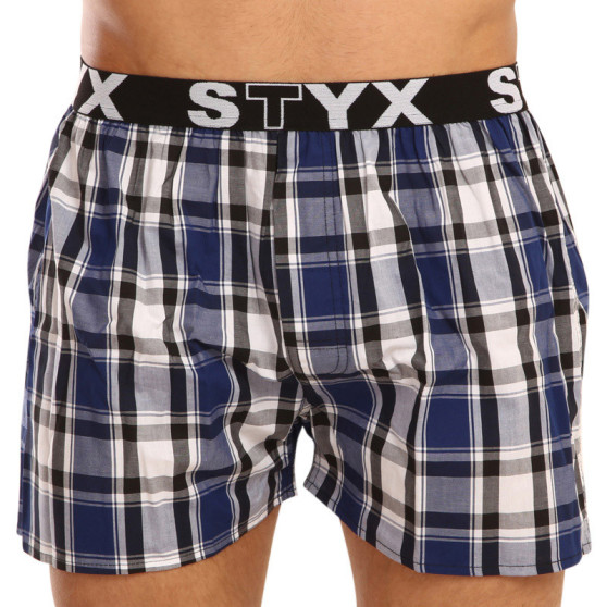 Boxershorts til mænd Styx sport gummi flerfarvet (B905)