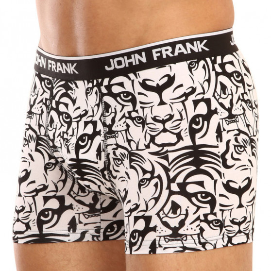 2PACK Boxershorts til mænd John Frank flerfarvet (JF2BTORA04)