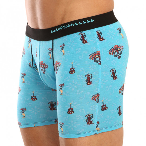 Boxershorts til mænd 69SLAM fit bamboo day of the dead (MPBDOF-BB)