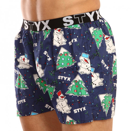 Boxershorts til mænd Styx art sports gummi christmas (B1450)