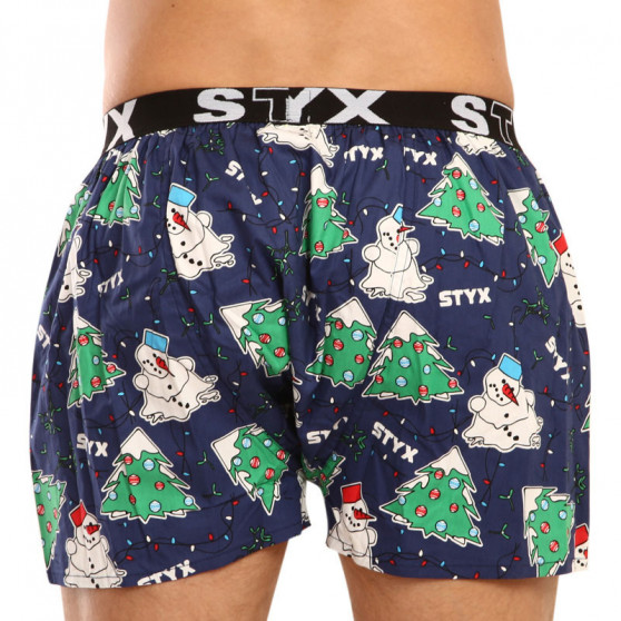 Boxershorts til mænd Styx art sports gummi christmas (B1450)