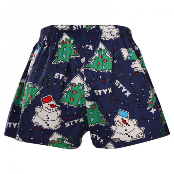 Børneshorts Styx art klassisk gummi christmas (J1450)