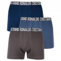 3PACK Boxershorts til mænd CR7 flerfarvet (8100-49-683)