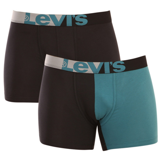 2PACK Boxershorts til mænd Levis flerfarvet (701203912 002)