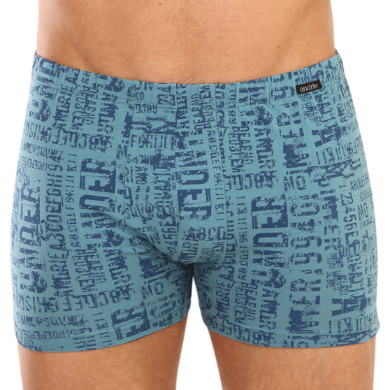 Boxershorts til mænd Andrie petrol (PS 5584 B)