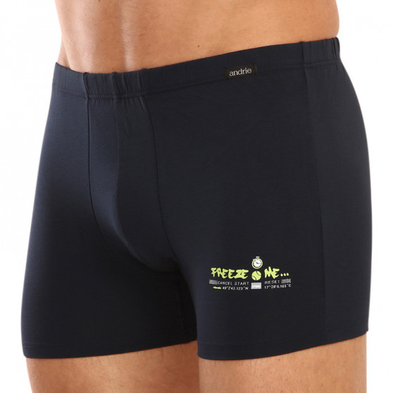 Boxershorts til mænd Andrie mørkeblå (PS 5593 B)