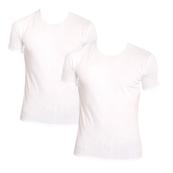 2PACK t-shirt til mænd Calvin Klein hvid (NB1088A-100)