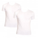 2PACK t-shirt til mænd Calvin Klein hvid (NB1088A-100)