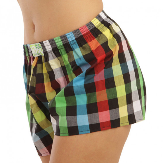 3PACK Dameshorts Styx classic elastic flerfarvet (K8232628)