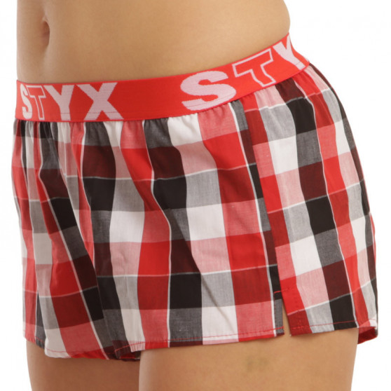 5PACK Dameshorts Styx sport gummi flerfarvet (T81325262831)