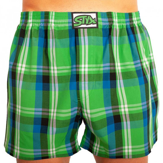 3PACK Boxershorts til mænd Styx classic elastic flerfarvet (A10208830)