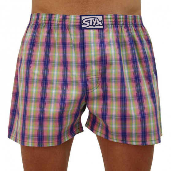 3PACK Boxershorts til mænd Styx classic elastic flerfarvet (A10208830)