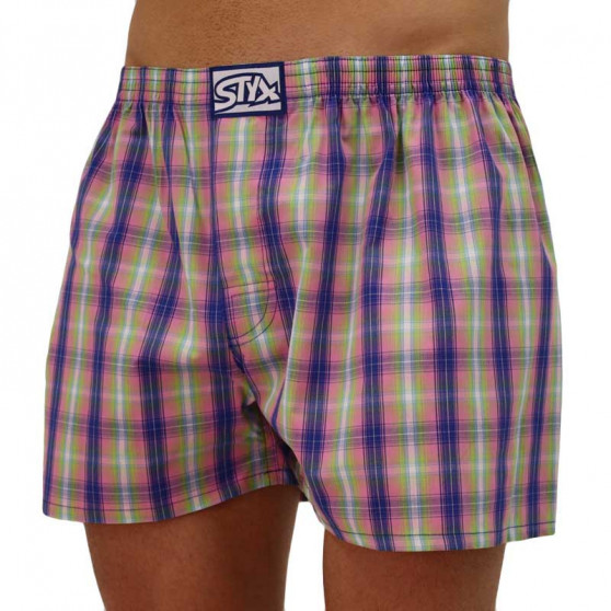 3PACK Boxershorts til mænd Styx classic elastic flerfarvet (A10208830)