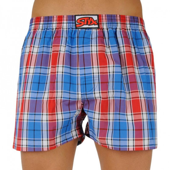 3PACK Boxershorts til mænd Styx classic elastic flerfarvet (A9070810)