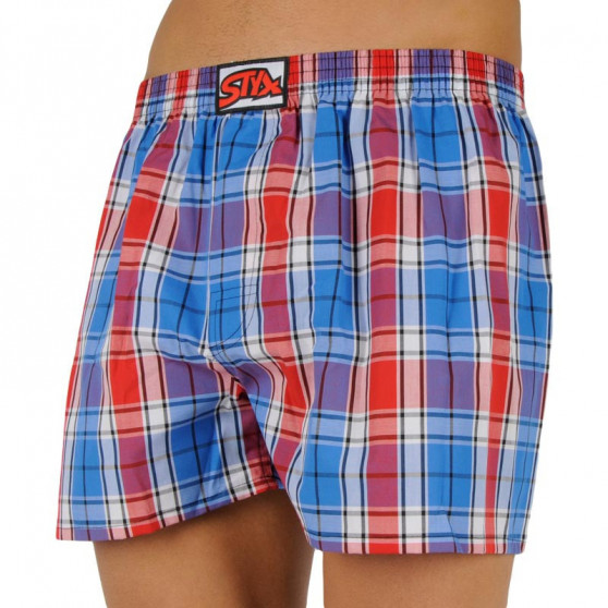 3PACK Boxershorts til mænd Styx classic elastic flerfarvet (A9070810)