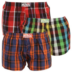 3PACK Dameshorts Styx classic elastic flerfarvet (K8232628)