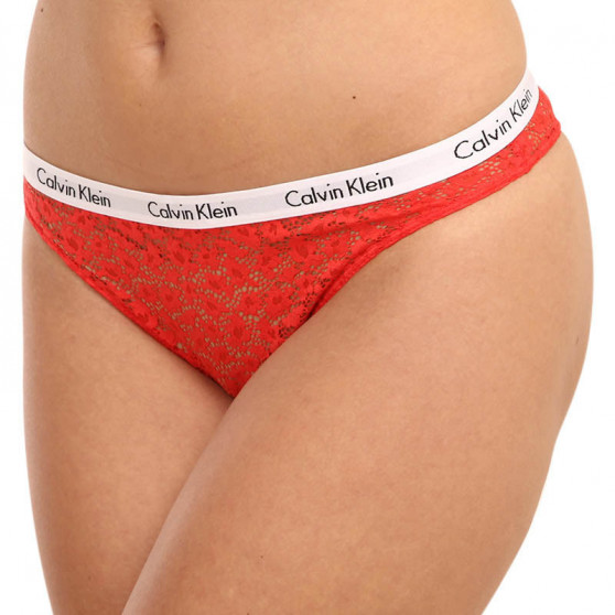 3PACK Brasilianske trusser til kvinder Calvin Klein flerfarvet (QD3925E-W5F)