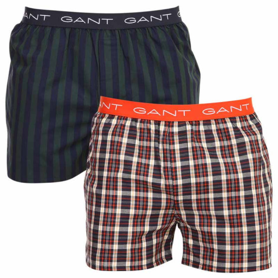 2PACK Boxershorts til mænd Gant flerfarvet (902132019-805)