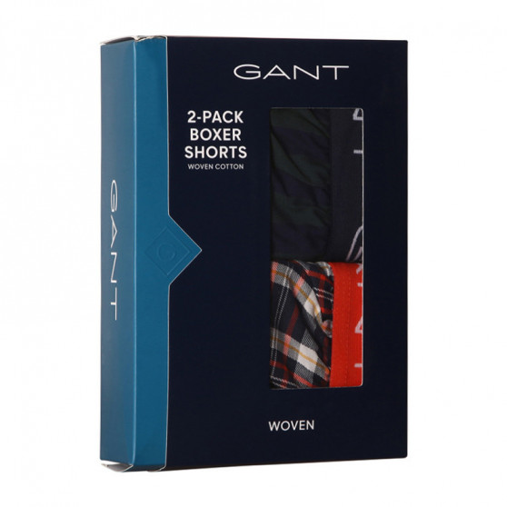 2PACK Boxershorts til mænd Gant flerfarvet (902132019-805)