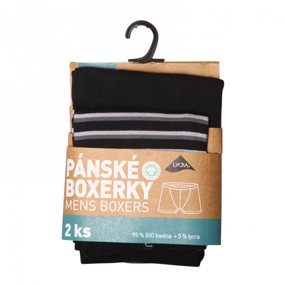 2PACK Boxershorts til mænd Molvy flerfarvet (KP-084-BEU)