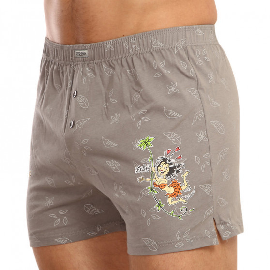 Boxershorts til mænd Andrie grå (PS 5543 C)