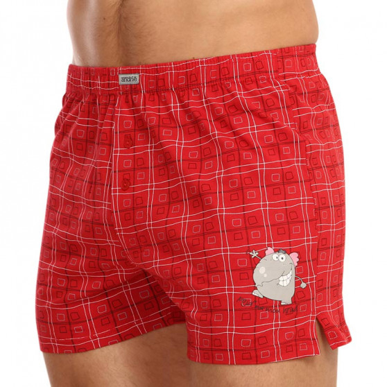 Boxershorts til mænd Andrie rød (PS 5602 A)