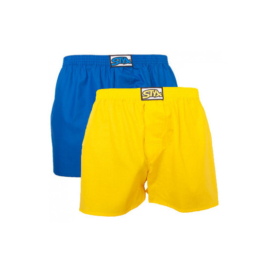 Hjælp til Ukraine - 2PACK Boxershorts til mænd Styx