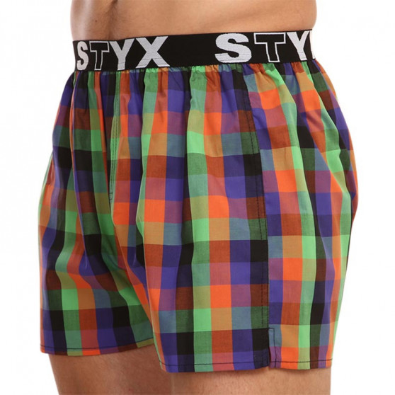 Boxershorts til mænd Styx sport gummi flerfarvet (B912)