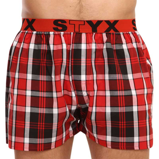 Boxershorts til mænd Styx sport gummi flerfarvet (B914)