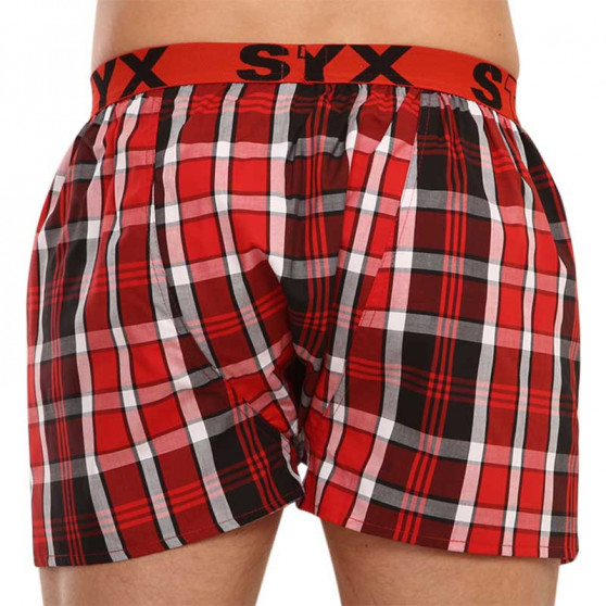 Boxershorts til mænd Styx sport gummi flerfarvet (B914)