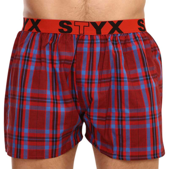 Boxershorts til mænd Styx sport gummi flerfarvet (B916)