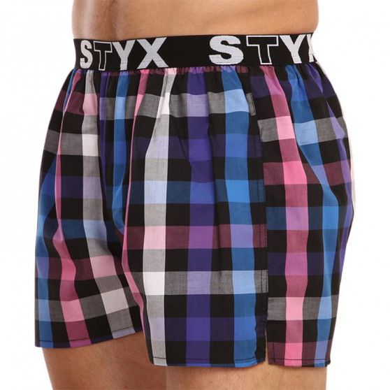 Boxershorts til mænd Styx sport gummi flerfarvet (B917)