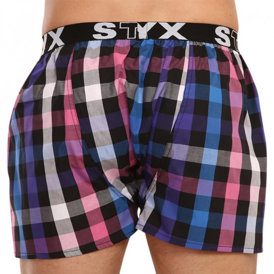 Boxershorts til mænd Styx sport gummi flerfarvet (B917)