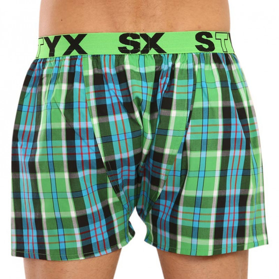 Boxershorts til mænd Styx sport gummi flerfarvet (B839)