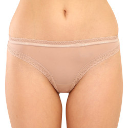 G-streng til kvinder Calvin Klein beige (QD3763E-7NS)