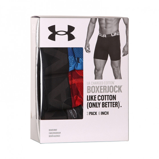 3PACK Boxershorts til mænd Under Armour flerfarvet (1363615 011)