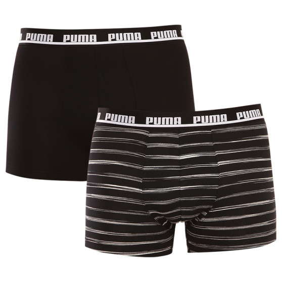 2PACK Boxershorts til mænd Puma sort (701210977 001)