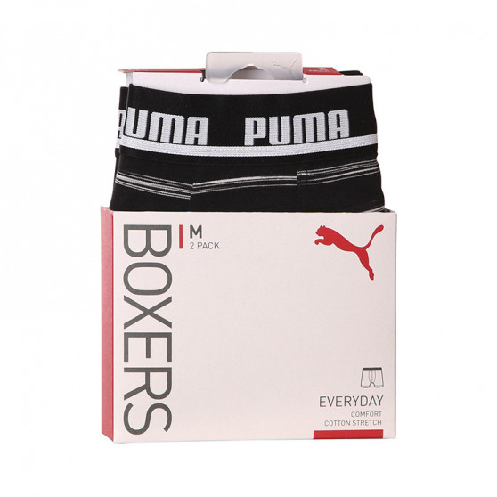 2PACK Boxershorts til mænd Puma sort (701210977 001)