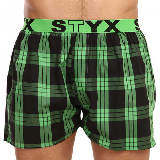 10PACK Boxershorts til mænd Styx sportsgummi (B911234567890)