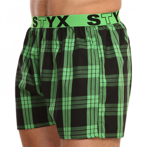 10PACK Boxershorts til mænd Styx sportsgummi (B911234567890)