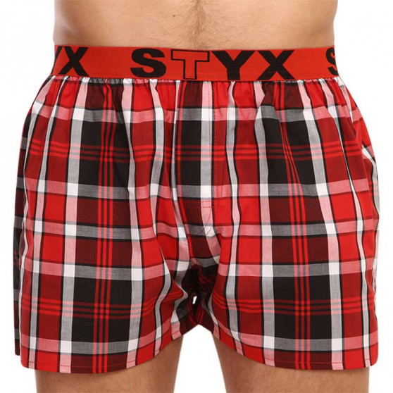 10PACK Boxershorts til mænd Styx sportsgummi (B911234567890)