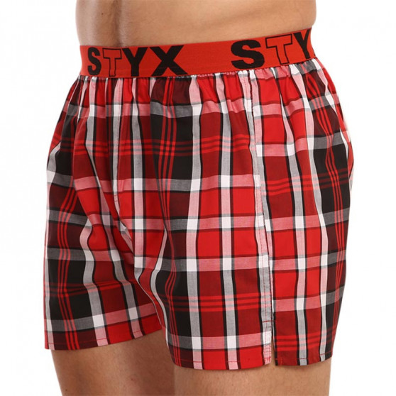 10PACK Boxershorts til mænd Styx sportsgummi (B911234567890)