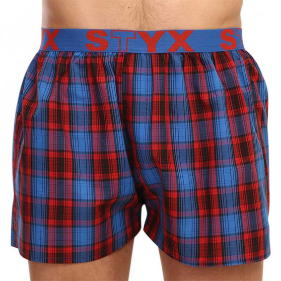 10PACK Boxershorts til mænd Styx sportsgummi (B911234567890)