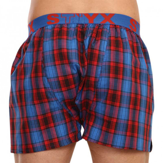 10PACK Boxershorts til mænd Styx sportsgummi (B911234567890)